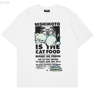 เสื้อยืด พิมพ์ลาย Nishimoto is the mouth เข้ากับทุกการแต่งกาย สําหรับผู้ชาย และผู้หญิง