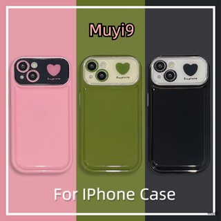 Ins เคสโทรศัพท์มือถือคู่รัก กันหล่น ลายหัวใจ สีตัดกัน เรียบง่าย สําหรับ IPhone14ProMax 13ProMax I12 Pro MAX i11 14 13Pro