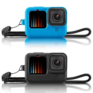 Gopro Hero8 9/10/11 ตัวถัง กันตก ฝาครอบป้องกันกล้องแอคชั่น ฝาครอบป้องกันเลนส์ ฝาครอบซิลิโคน