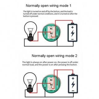 ปุ่มกดสวิตช์เปิดปิด สเตนเลส 3-6V LED IP66 กันน้ํา 22 มม.