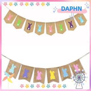 DAPHS ธงแบนเนอร์ สไตล์วินเทจ 2 เมตร สําหรับตกแต่งอีสเตอร์