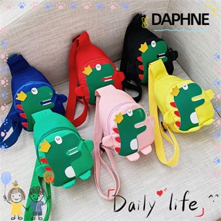 DAPHNE กระเป๋าคาดอก กระเป๋าสะพายไหล่ ลายไดโนเสาร์น่ารัก สําหรับเด็กวัยหัดเดิน