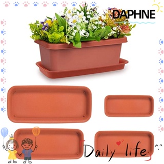 Daphne ถาดพลาสติก ทรงสี่เหลี่ยมผืนผ้า ทนทาน สําหรับใส่ซอสพืช 1 ชิ้น