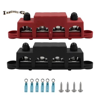 แบตเตอรี่ M8 250A 4 โพสต์ สําหรับรถยนต์ Rv-Marine Box 1 คู่