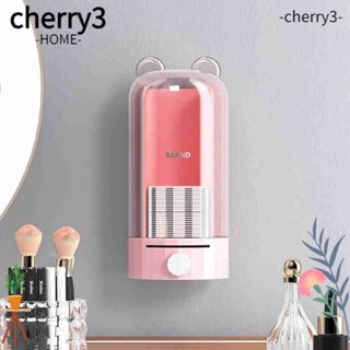 Cherry3 กล่องเก็บเครื่องสําอาง ผ้าฝ้าย กันฝุ่น สําหรับบ้าน