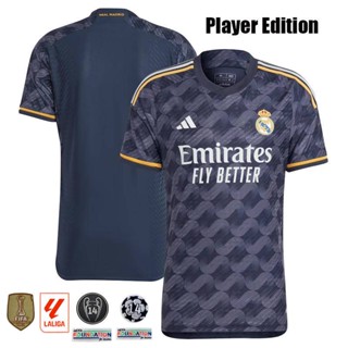 เสื้อกีฬาแขนสั้น ลายทีม Real Madrid Player Edition 2023 2024