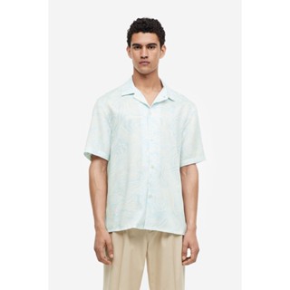 H&amp;M  Man Regular Fit Short-sleeved lyocell shirt 0703672_2