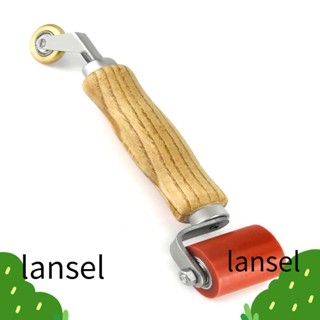 LANSEL ลูกกลิ้งแรงดัน ทองเหลือง 6 มม. แบบพกพา 40 มม. สีแดง สําหรับเชื่อม