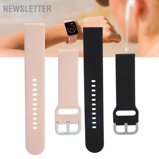 Newsletter สายนาฬิกา สำหรับ Samsung/Huawei/Honor/Amazfit/Garmin/Moto 360 2nd Gen 42mm/Pebble Time Round