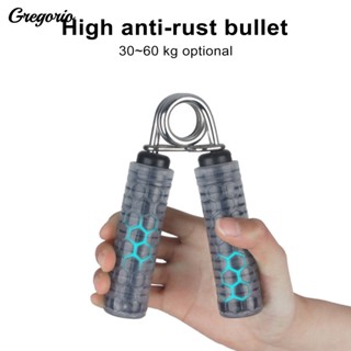 Gregorio มือจับสเตนเลส 30 60 ปอนด์ ตามหลักสรีรศาสตร์ กันลื่น สําหรับออกกําลังกาย แขน ข้อมือ ฟิตเนส