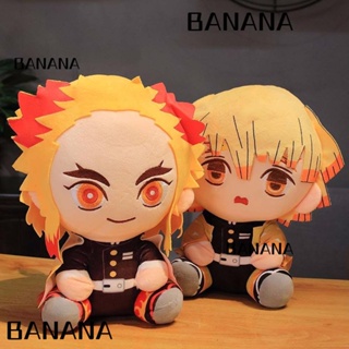 Banana1 หมอนตุ๊กตานุ่ม รูปการ์ตูนอนิเมะ Devils Blade Agatsuma Zenitsu Kamado Tanjirou Kimetsu no Yaiba