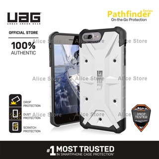 Uag Pathfinder Series เคสโทรศัพท์ สีขาว สําหรับ iPhone 7 Plus iPhone 8 Plus