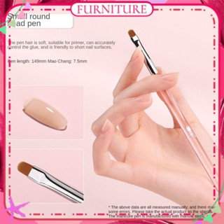 Bole Nail Art Functional Brush French Painting Pull Line Sweeping Flower Flat Head Phototherapy Pen Transparent Rod Manicure Tool For Nail Shop 10 Designs FURNITURE