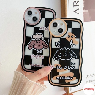 เคสโทรศัพท์มือถือ ทรงวงรี ลายลูกสุนัขน่ารัก สําหรับ OPPO Reno 8T 8 7 6 5 4 4G 5G F11 Pro F9 F1S F7 F5 Youth