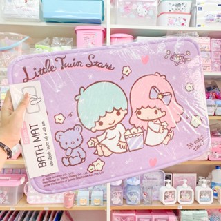 พรมเช็ดเท้า 60x40 Little Twin สีม่วง //GA-4831 -ช178