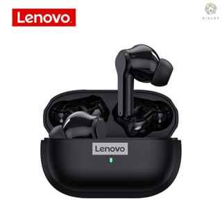 [DZ] หูฟังอินเอียร์ไร้สาย BT 5.0 ชิป สวมใส่สบาย สีดํา สําหรับ Lenovo LivePods LP1S