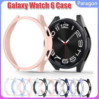 เคส PC ป้องกันขอบกลวง สําหรับ Samsung Galaxy Watch 6 40 มม. 44 มม. Galaxy Watch 6 classic 43 มม. 47 มม.