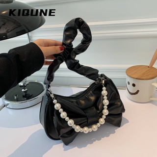 KIQUNE   กระเป๋าสะพาย ข้าง กระเป๋าผู้หญิงสะพายข้าง 2023 new  พิเศษ Trendy สบาย ทันสมัย L91TMB1 37Z230910