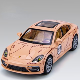 โมเดลรถยนต์ Porsche Panamera ขนาด 1:24 เหมาะกับของขวัญวันเกิด ของเล่นสําหรับเด็กผู้ชาย