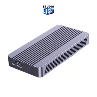 กล่องเคสฮาร์ดไดรฟ์ ACASIS สำหรับ SSD M.2 NVMe SATA แบบ Type-C 40Gbp รองรับ Thunderbolt3 USB4.0 USB3.2 3.1 3.0 2.0 PD60w