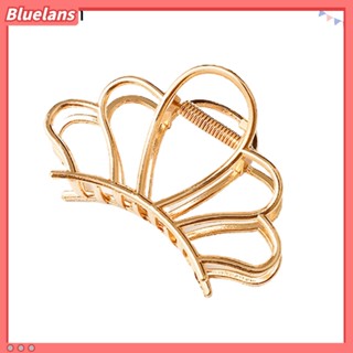 Bluelans กิ๊บติดผมโลหะ สไตล์หรูหรา สําหรับผู้หญิง