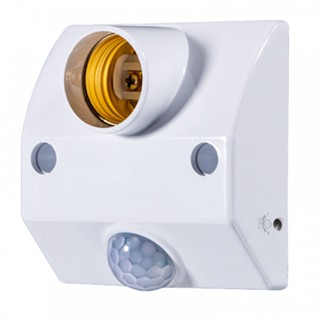 ซ็อกเก็ตหลอดไฟอัตโนมัติ ประหยัดพลังงาน PIR Motion Sensor สําหรับหลอดไฟ E27