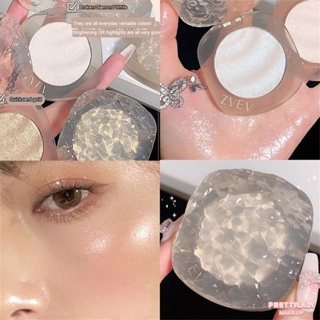 ZVEV Pearlescent Matte Fine Monochrome Eyeshadow Highlight Aurora Shine Restoration Palette [prettylady]