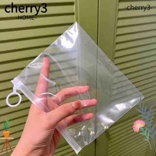 Cherry3 ถุงซิป สําหรับใส่จัดเก็บเครื่องเขียน ถุงเท้า กางเกงใน 15 ชิ้น ต่อแพ็ค