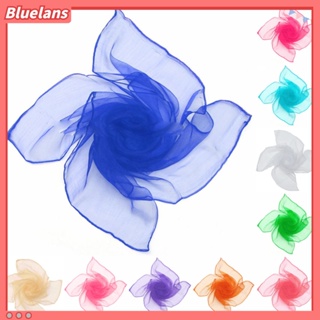 【 Bluelans 】ผ้าพันคอ ผ้าคลุมไหล่ ผ้าชีฟอง แบบนิ่ม ทรงสี่เหลี่ยม สีแคนดี้ สําหรับผู้หญิง