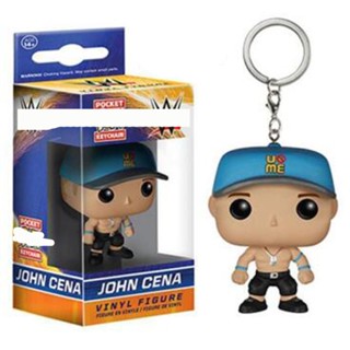 พวงกุญแจ จี้ตุ๊กตาฟิกเกอร์ Funko POP WWE John Cena