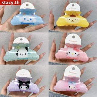 【พร้อมส่ง】 กิ๊บ Sanrio สไตล์ญี่ปุ่น Hot ลายการ์ตูนน่ารัก Hello Kitty Kulomi กิ๊บหัวใจแบบบาง Flash Girly