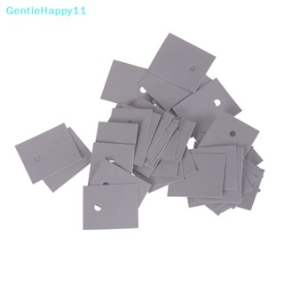 Gentlehappy แผ่นฉนวนซิลิโคนทรานซิสเตอร์ TO-247 20*25 มม. 50 ชิ้น