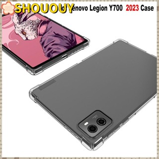 Shououy เคสแท็บเล็ต TPU ใส แบบนิ่ม กันกระแทก ทนทาน สําหรับ Legion Y700 2nd Gen 2023 TB-9707F TB-9707N