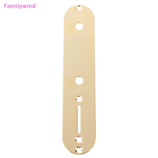 Familywind&gt; แผ่นควบคุมชุบทอง คุณภาพดี สําหรับกีตาร์ไฟฟ้า Telecaster Tele
 ดี