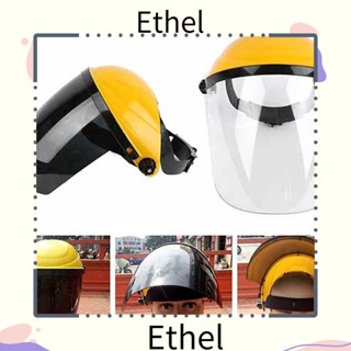 Ethel1 หมวกกันน็อคเชื่อม พลาสติก PC ใส กันกระเด็น 5 สี สําหรับเชื่อม