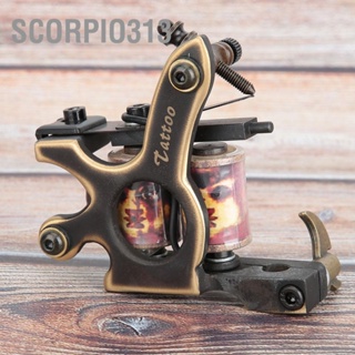 Scorpio313 ทองแดงบริสุทธิ์ คู่มือสัก Gun Shader Liner Wrap Coils Machine Tattoo Tool Supplies