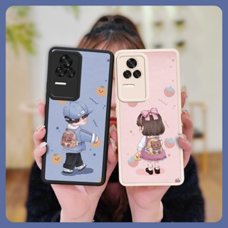 youth Waterproof Phone Case For Xiaomi Redmi K50 Cartoon funny Anti-knock soft shell cute Silica gel protective luxurious