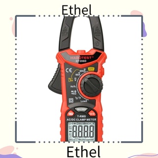 Ethel1 มัลติมิเตอร์ T-RMS นับ 6000 แคลมป์มิเตอร์ ดิจิทัล แรงดันไฟฟ้า อุณหภูมิ HT206D เครื่องทดสอบแรงดันไฟฟ้า จัดเรียงอัตโนมัติ