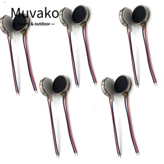 Muvako มอเตอร์สั่นสะเทือน DC 3V 12000rpm ขนาดเล็ก สําหรับโทรศัพท์มือถือ 10 ชิ้น