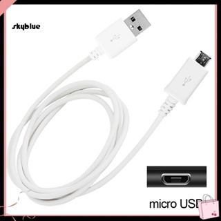 [Sy] สายชาร์จโทรศัพท์มือถือ Micro USB Type C 1 เมตร ชาร์จเร็ว สําหรับ Sumsang Xiaomi Android