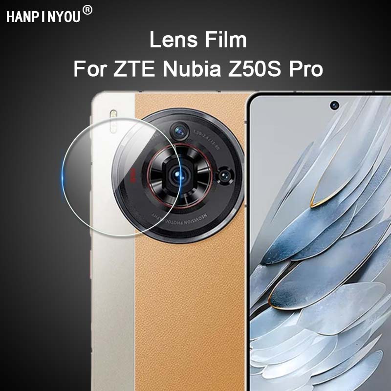 สําหรับ ZTE Nubia Z50S Z50 Pro Clear Ultra Slim กลับกล้องเลนส์ Protector ฟิล์มนุ่ม - ไม่ใช่กระจกนิรภ