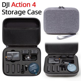 กระเป๋าจัดเก็บกล้องแอคชั่น แบบพกพา สําหรับ DJI Action 4 DJI OSMO 4