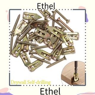 Ethel1 สมอเจาะผนัง ทนทาน สําหรับงานหนัก 20 ชิ้น