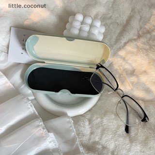 [little.coconut] กล่องเก็บแว่นตากันแดด สายตาสั้น แบบพกพา สีครีม สําหรับนักเรียน ท่องเที่ยว