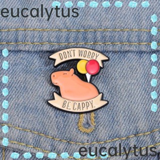 Eucalytus1 เข็มกลัด รูปลูกโป่ง คาปิบารา สัตว์ ของขวัญสําหรับเด็ก