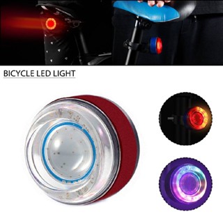 Magnetic Bicycle Taillights Turn Intelligent Sensing Brake Light Night Riding