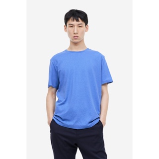 H&amp;M  Man Regular Fit Linen-blend T-shirt 1043199_1