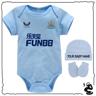  Jersey ใหม่ เสื้อกีฬาแขนสั้น ลายปราสาทชื่อ Baby0-12M Onesie Romperfun88 สําหรับเด็ก