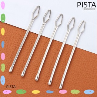 Pista แหนบเชือกริบบิ้น แบบยืดหยุ่น อุปกรณ์เสริม สําหรับเย็บผ้า 5 ชิ้น