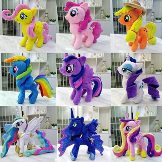 พร้อมส่ง ตุ๊กตา โพนี่ สายรุ้ง ตุ๊กตา thetoys ของเล่นเด็ก ตุ๊กตาม้าโพนี่ ขนาด 30 ซม. MY Little Pony ตุ๊กตาของเล่น